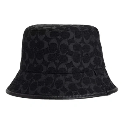 Pre-owned Coach Hat In Black