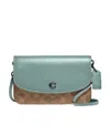 Coach Hayden Satchel Bag In Green