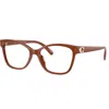 Coach Hc 6246u 5841 53mm Womens Butterfly Eyeglasses 53mm In Multi