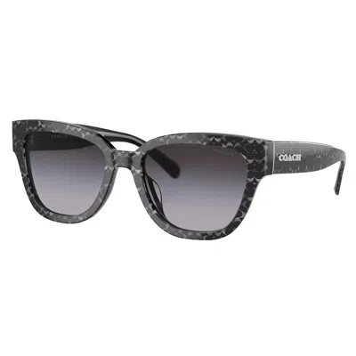 COACH HC 8379U 55208G 54MM WOMENS BUTTERFLY SUNGLASSES
