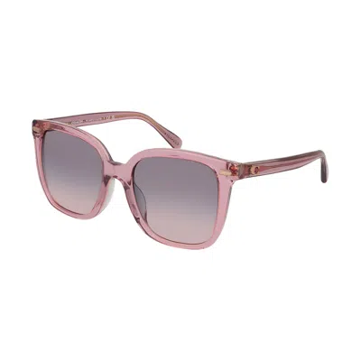 Coach Hc 8381u 57820j 54mm Womens Square Sunglasses In Pink