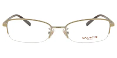 Coach Hc5097 Women's Glasses, Gold, Size 52