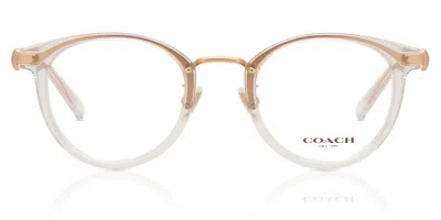 Coach Hc5133d Asian Fit Women's Glasses, Gold, Size 49