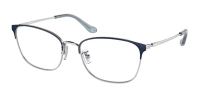 Coach Hc5135 Women's Glasses, Blue, Size 53 In Silver