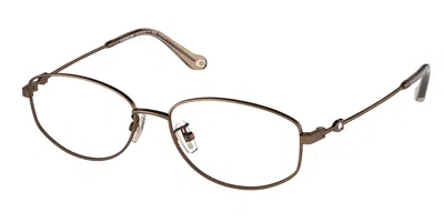 Coach Hc5144td Asian Fit Women's Glasses, Brown, Size 54