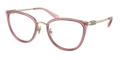 Coach Hc5146 9416 Women's Glasses Gold Size 54 - Free Lenses - Blue Light Block Available In Pink