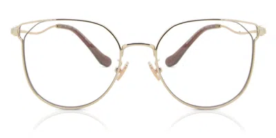 Coach Hc5152bd Asian Fit Women's Glasses, Gold, Size 55