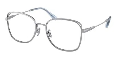 Coach Hc5160d Asian Fit Women's Glasses, Silver, Size 54