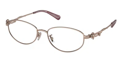 Coach Hc5161td Asian Fit Women's Glasses, Rose-gold, Size 54