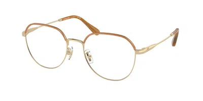 Coach Hc5164d Asian Fit Women's Glasses, Gold, Size 54