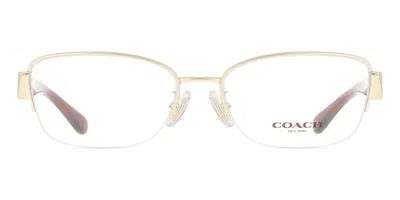 Coach Hc5168 Women's Glasses, Gold, Size 53