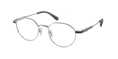 Coach Hc5173td Asian Fit Women's Glasses, Silver, Size 49