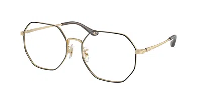 Coach Hc5174d Asian Fit 9430 Women's Glasses Gold Size 56 - Free Lenses - Blue Light Block Available In Multi
