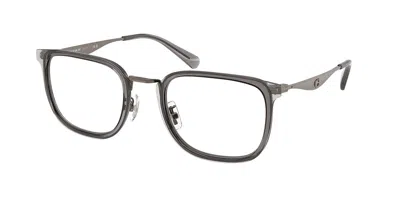 Coach Hc5177 9457 Men's Glasses Clear Size 53 - Free Lenses - Blue Light Block Available In Black