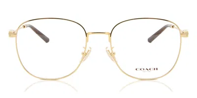 Coach Hc5179d Asian Fit Women's Glasses, Gold, Size 56