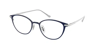 Coach Hc5181td Asian Fit Women's Glasses, Blue, Size 51