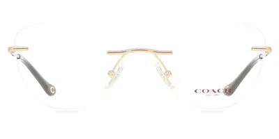 Coach Hc5185 Women's Glasses, Gold, Size 52