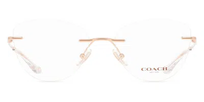 Coach Hc5185 Women's Glasses, Gold, Size 52