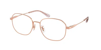 Coach Hc5187d Asian Fit Women's Glasses, Gold, Size 54