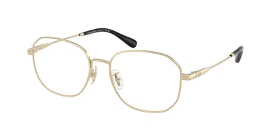Coach Hc5187d Asian Fit Women's Glasses, Gold, Size 54