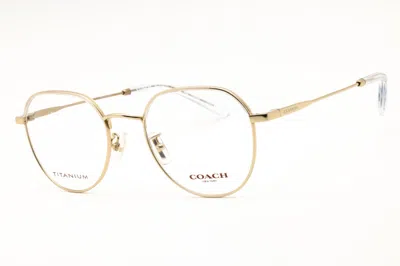 Coach Hc5188td 9464 Shiny Light Gold 51mm In Multi