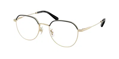 Coach Hc5188td Asian Fit Women's Glasses, Gold, Size 51