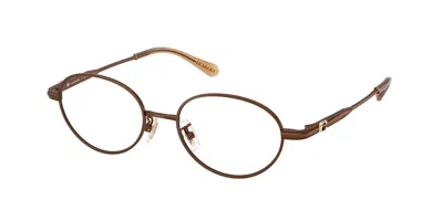 Coach Hc5189td Asian Fit Women's Glasses, Brown, Size 50