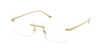 Coach Hc5196td Vestibilità Orientale 9441 Occhiali Da Vista Oro Per Uomo (solo Montatura) In Orange