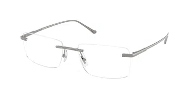 Coach Hc5196td Vestibilità Orientale 9004 Occhiali Da Vista Gunmetal Per Uomo (solo Montatura) In Gray