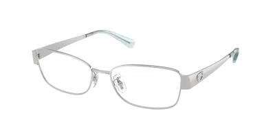 Coach Hc5201 9001 Women's Glasses Silver Size 54 - Free Lenses - Blue Light Block Available In Gray
