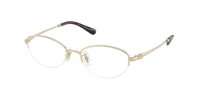 Coach Hc5207td Asian Fit 9005 Women's Glasses Gold Size 52 - Free Lenses - Blue Light Block Available