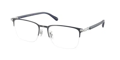 Coach Hc5208td Asian Fit 9475 Men's Glasses Blue Size 54 - Free Lenses - Blue Light Block Available
