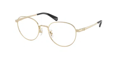 Coach Hc5209 9005 Women's Glasses Gold Size 49 - Free Lenses - Blue Light Block Available In Bright Light Gold