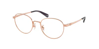 Coach Hc5209 9407 Women's Glasses Gold Size 49 - Free Lenses - Blue Light Block Available In Shiny Rose Gold