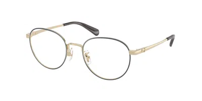 Coach Hc5209 9490 Women's Glasses Gold Size 49 - Free Lenses - Blue Light Block Available In Shiny Light Gold,grey