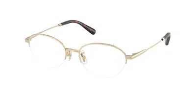 Coach Hc5212td Asian Fit 9005 Women's Glasses Gold Size 50 - Free Lenses - Blue Light Block Available In Bright Light Gold