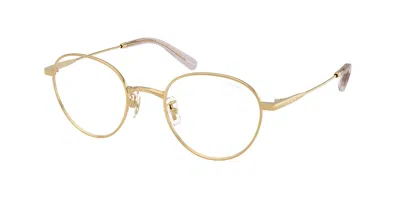 Coach Hc5213td Asian Fit 9441sb Women's Glasses Gold Size 50 - Free Lenses - Blue Light Block Available In Shiny Gold