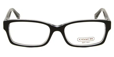 Coach Hc6040 Brooklyn Women's Glasses, Black, Size 52