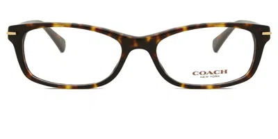 Coach Hc6054 Elise 5001 Occhiali Da Vista Tartarugatishell Per Donna (solo Montatura) In Multi