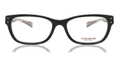 Coach Hc6082 5353 Occhiali Da Vista Neri Per Donna (solo Montatura) In Black