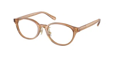 Coach Hc6152d Asian Fit Women's Glasses, Brown, Size 49