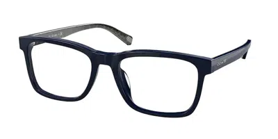 Coach Hc6166u C2104 5635 Occhiali Da Vista Blu Per Uomo (solo Montatura) In Black