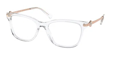 Coach Hc6176f Asian Fit Women's Glasses, Clear, Size 55 In Transparent