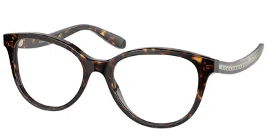 Coach Hc6177 5120 Women's Glasses Tortoiseshell Size 52 - Free Lenses - Blue Light Block Available In Brown