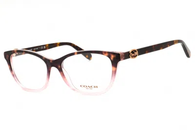 Coach Hc6180 5650 Rose Tortoise Gradient 54mm In Beige