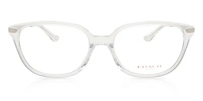 Coach Hc6185 Women's Glasses, Clear, Size 52 In Transparent