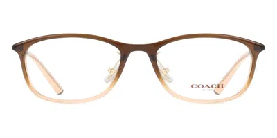 Coach Hc6191bd Asian Fit Women's Glasses, Brown, Size 54