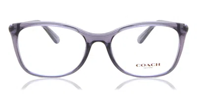 Coach Hc6192u Women's Glasses, Purple, Size 52