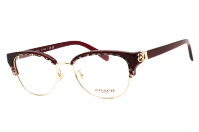 Coach Hc6195 5709 Shiny Light Gold Red Signature C 53mm