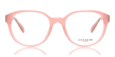 Coach Hc6209u Asian Fit Women's Glasses, Pink, Size 52
